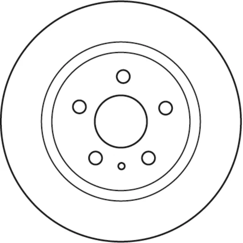 Brzdový kotúč TRW DF6112 - obr. 1