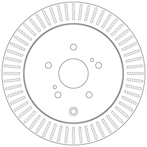 Brzdový kotúč TRW DF6351 - obr. 1