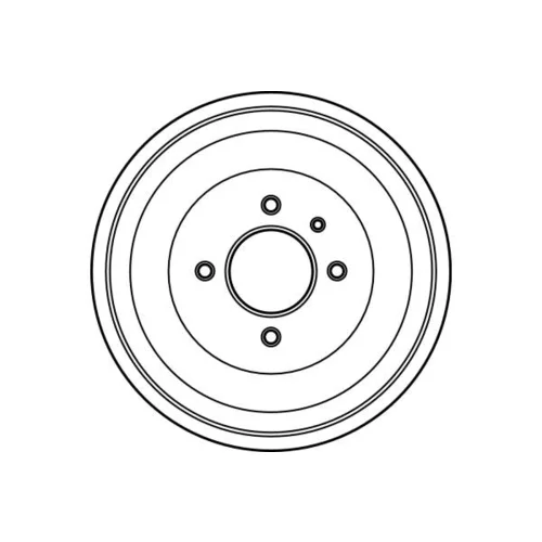 Brzdový bubon TRW DB4026 - obr. 1