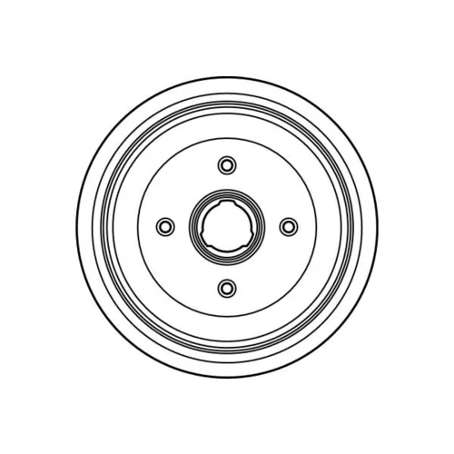 Brzdový bubon TRW DB4082 - obr. 1