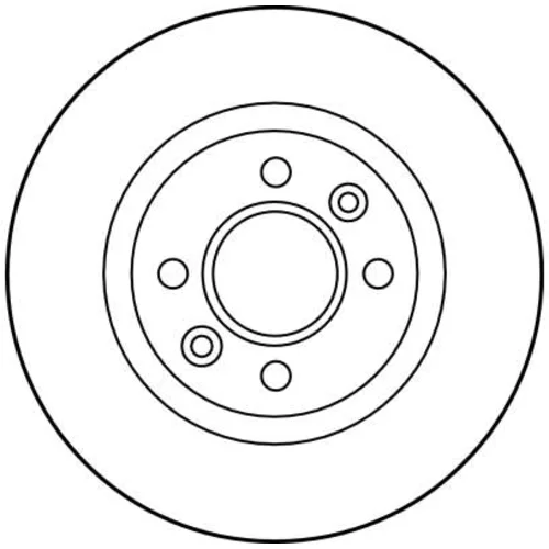 Brzdový kotúč TRW DF1017 - obr. 1