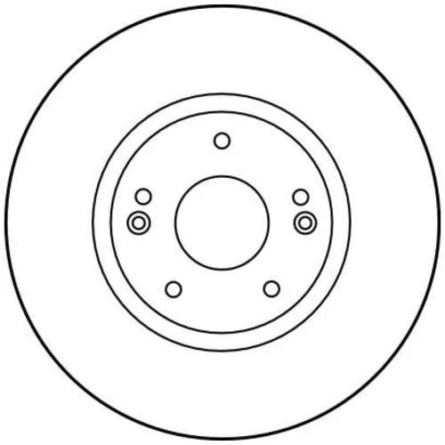 Brzdový kotúč TRW DF1033