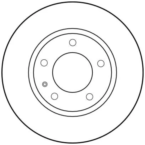 Brzdový kotúč TRW DF1565 - obr. 1