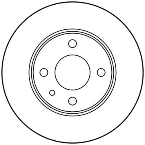 Brzdový kotúč TRW DF1732 - obr. 1