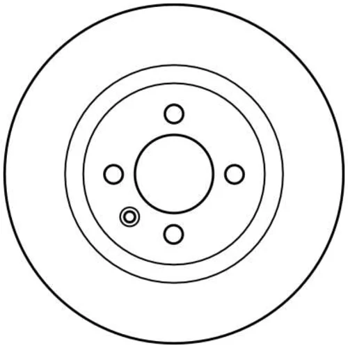 Brzdový kotúč TRW DF2631 - obr. 1