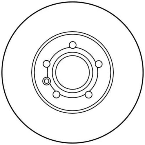 Brzdový kotúč TRW DF2776 - obr. 1