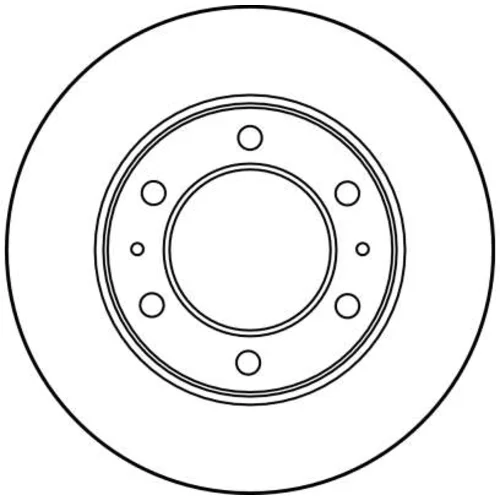 Brzdový kotúč TRW DF3035 - obr. 1