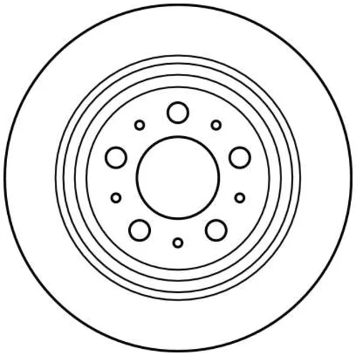 Brzdový kotúč TRW DF4066 - obr. 1