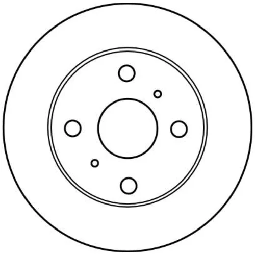 Brzdový kotúč TRW DF4113 - obr. 1