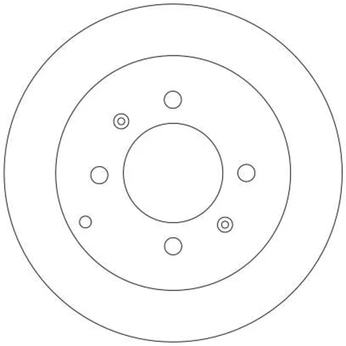 Brzdový kotúč DF4286 /TRW/ - obr. 1