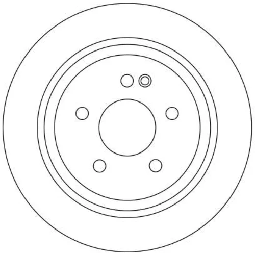 Brzdový kotúč TRW DF4356 - obr. 1