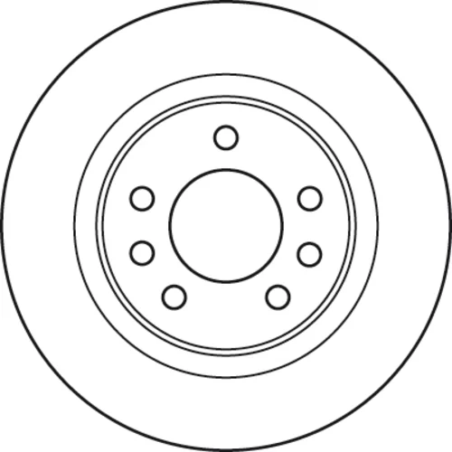 Brzdový kotúč TRW DF4960 - obr. 1