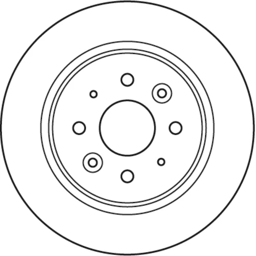Brzdový kotúč TRW DF6055 - obr. 1