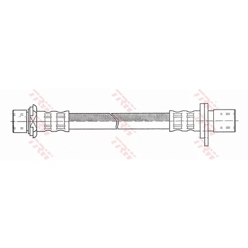 Brzdová hadica TRW PHA384 - obr. 1