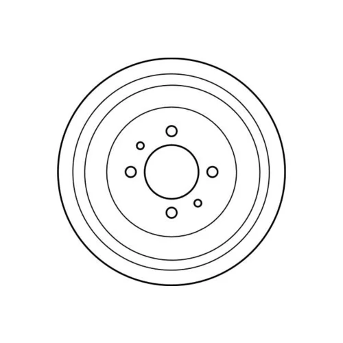 Brzdový bubon TRW DB4218 - obr. 1