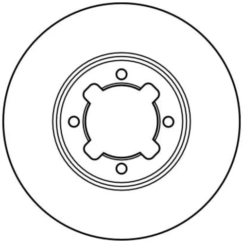 Brzdový kotúč TRW DF2618 - obr. 1