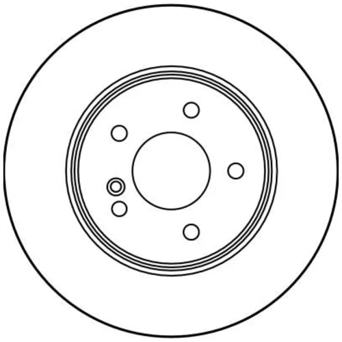 Brzdový kotúč TRW DF2813 - obr. 1