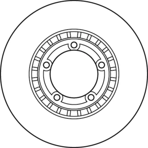 Brzdový kotúč TRW DF4896 - obr. 1