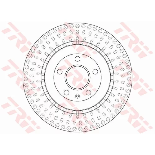 Brzdový kotúč TRW DF6175S
