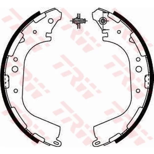 Sada brzdových čeľustí GS8590 /TRW/