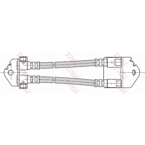 Brzdová hadica TRW PHA500 - obr. 1