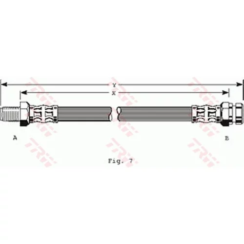 Brzdová hadica TRW PHB115