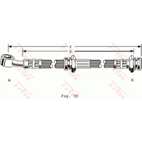 Brzdová hadica TRW PHD174