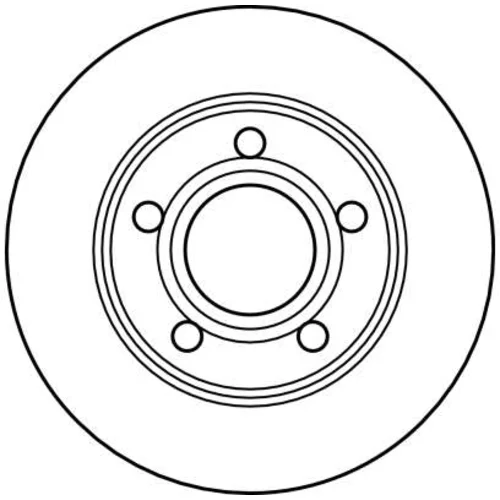 Brzdový kotúč TRW DF4039 - obr. 1