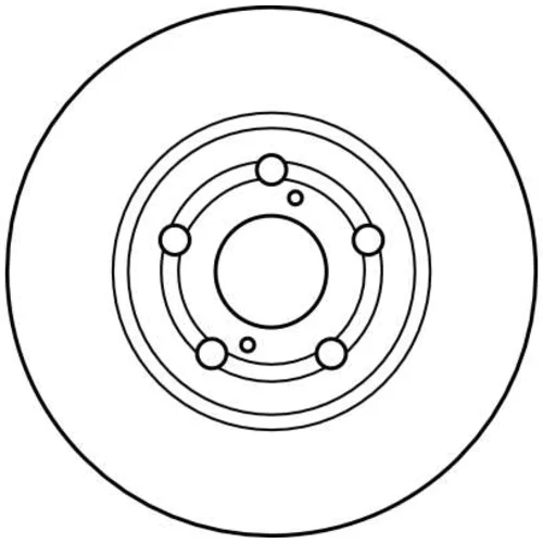 Brzdový kotúč TRW DF4046 - obr. 1