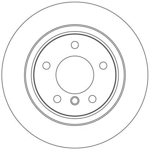 Brzdový kotúč TRW DF4069 - obr. 1
