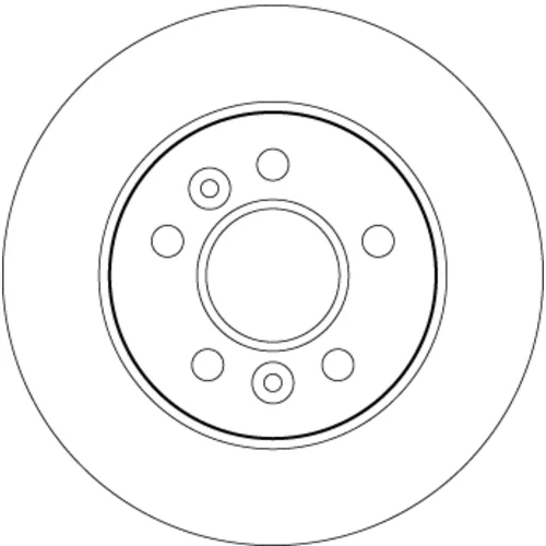 Brzdový kotúč TRW DF4546 - obr. 1