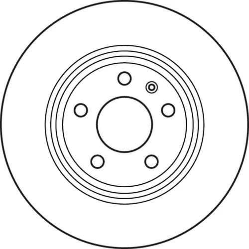 Brzdový kotúč TRW DF4848 - obr. 1