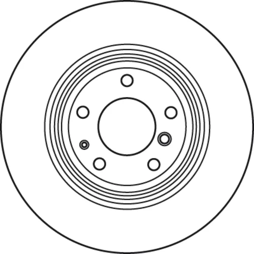 Brzdový kotúč TRW DF4891 - obr. 1