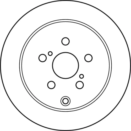 Brzdový kotúč TRW DF4899 - obr. 1