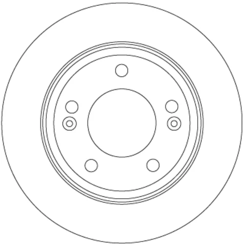 Brzdový kotúč TRW DF6937