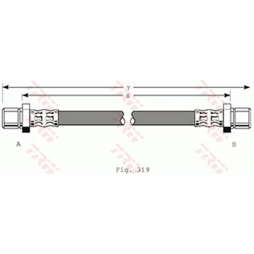 Brzdová hadica TRW PHA216