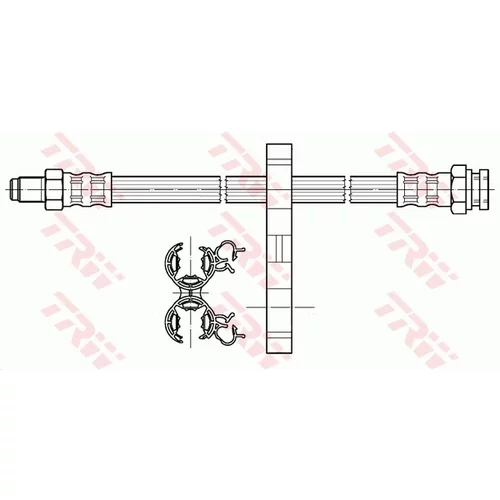 Brzdová hadica TRW PHB306 - obr. 1