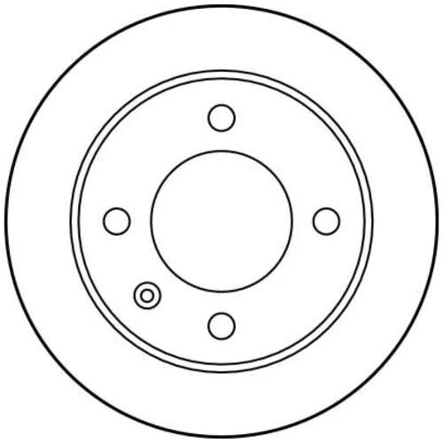 Brzdový kotúč TRW DF1122 - obr. 1