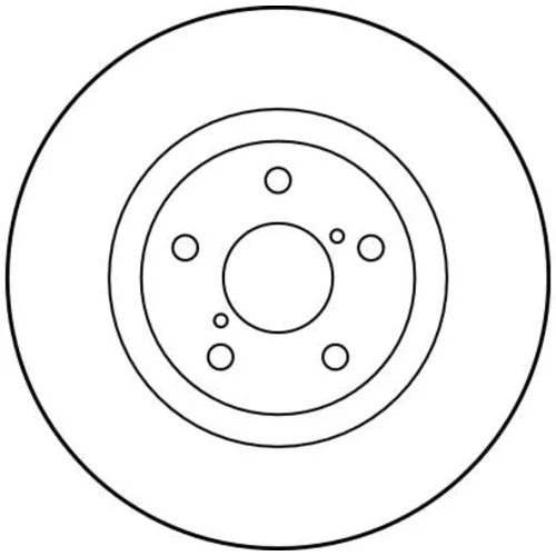 Brzdový kotúč TRW DF1437 - obr. 1