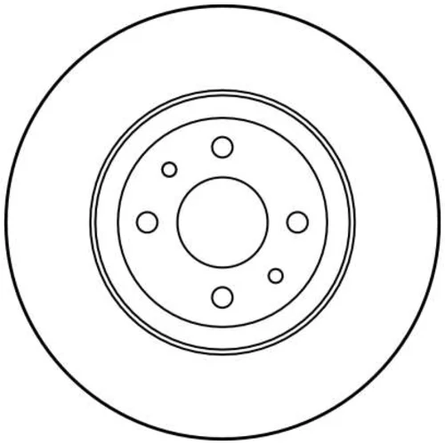 Brzdový kotúč TRW DF1757 - obr. 1
