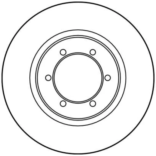 Brzdový kotúč TRW DF3118 - obr. 1