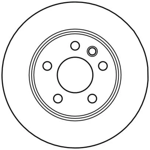 Brzdový kotúč TRW DF4047 - obr. 1