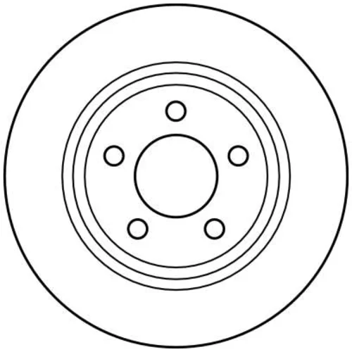 Brzdový kotúč TRW DF4207 - obr. 1