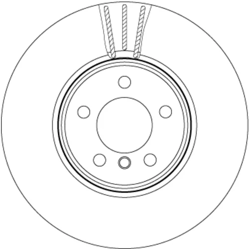 Brzdový kotúč TRW DF4867S - obr. 1