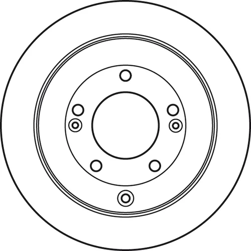 Brzdový kotúč TRW DF4937 - obr. 1