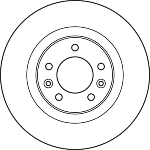 Brzdový kotúč TRW DF4945 - obr. 1