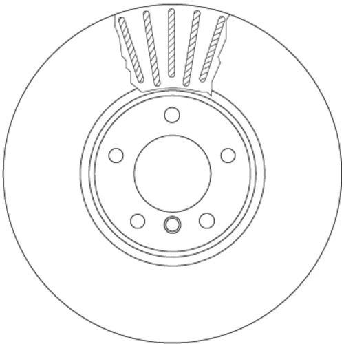 Brzdový kotúč DF6003S /TRW/ - obr. 1
