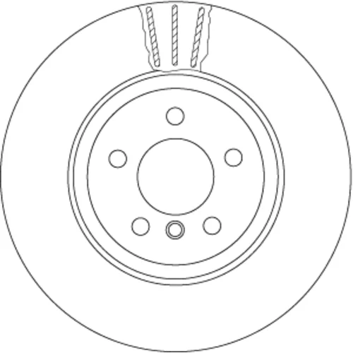 Brzdový kotúč DF6610S /TRW/ - obr. 1