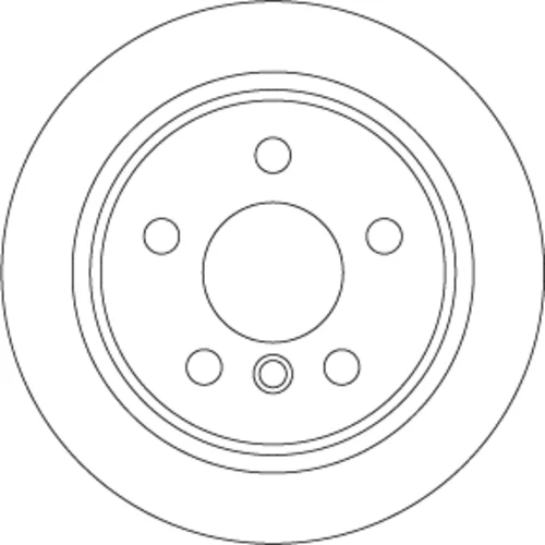 Brzdový kotúč DF6795 /TRW/