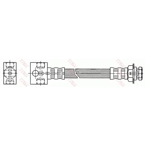 Brzdová hadica TRW PHA389 - obr. 1